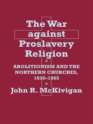 cover image of The War against Proslavery Religion